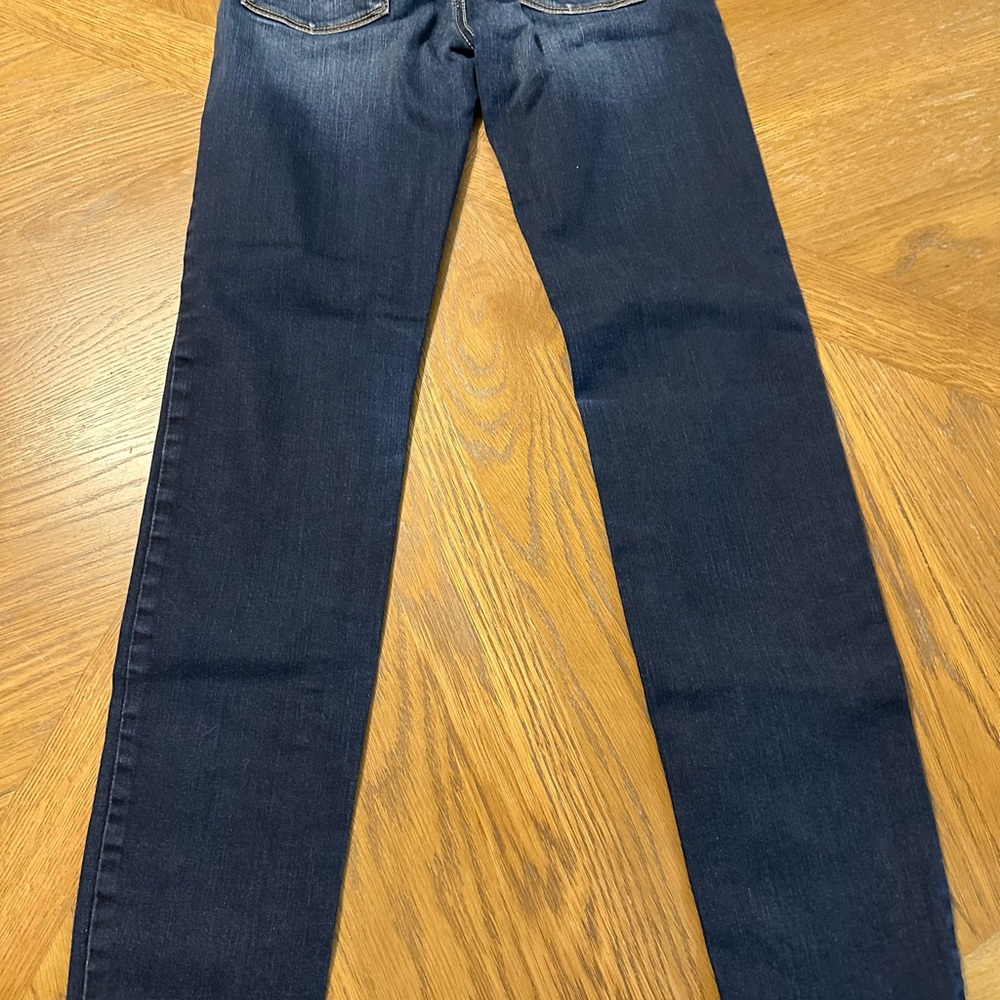 American Eagle dark colored super stretch jeggings skinny leg - Picture 3 of 3